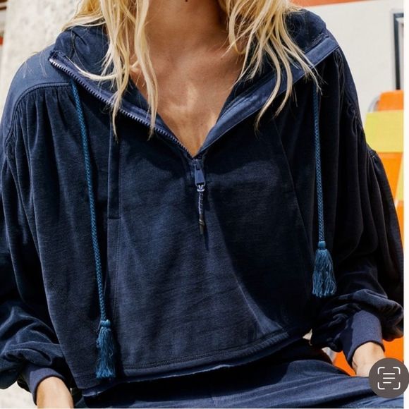 NWT Free People let it Ho sweat shirt and pants set size M - Picture 4 of 12